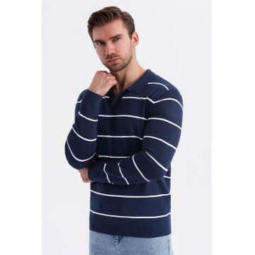 Bluza polo cu dungi