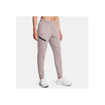 Pantaloni sport  Unstoppable Fleece - gri - confortabili - tesatura elastica