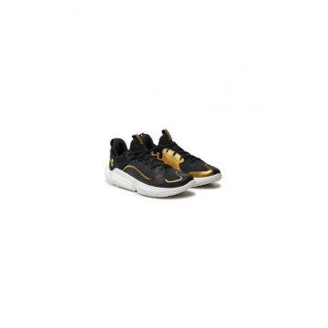 Pantofi pentru baschet barbati  303382117 - Sintetic - Negru