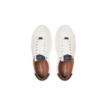 Pantofi sport barbati  305266378 - Piele naturala - Alb - Alb