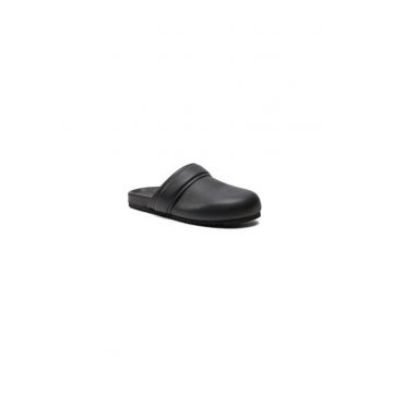 Papuci barbati Vic Matie - 303969226 - Piele naturala - Negru