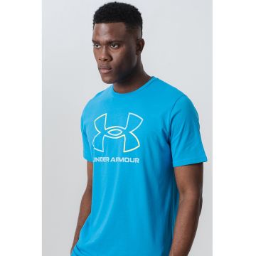 Tricou cu imprimeu logo Foundation - Turcoaz