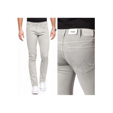 Pantaloni Barbati -  Model LARSTON - Croiala Slim Fit Cu Picioare Conice - Material Elastic Si Confortabil - Cu Fermoar - Stil Casual Si Modern - Marimea 27/32 - Gri