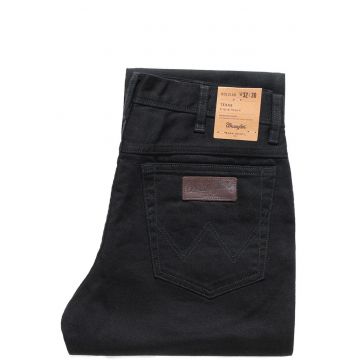 Pantaloni Barbati -  Model TEXAS - Croiala Dreapta Straight Fit - Cu Fermoar - 5 Buzunare - Respirabili - Comozi Pentru Fiecare Zi - Bumbac Durabil - Marimea 32/30 - Negru