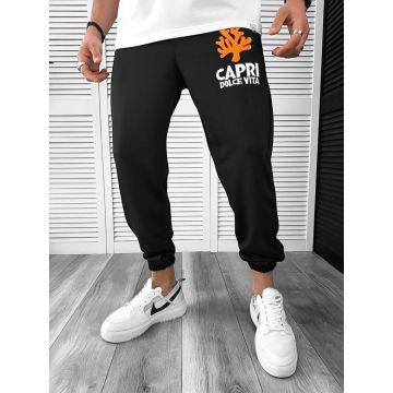 Pantaloni de trening cargo  bej   conici 12918 O2-4.2
