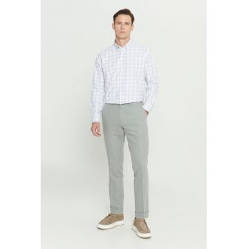 Pantaloni relaxed-fit cu pliuri