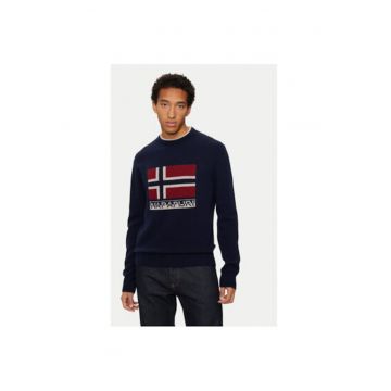 Pulover barbati -  304198557 - Lana/Poliamida - 2XL INTL - Albastru