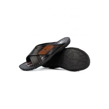 Slapi pentru barbati -  BM227856 - Negru