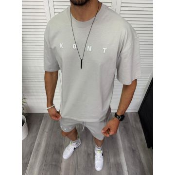 Trening barbati maro pantaloni + tricou 13290 D2-2.3