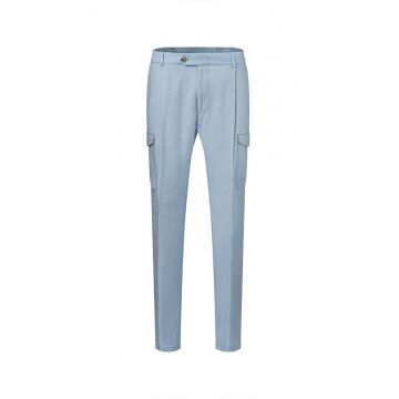 -Pantaloni cargo regular fit - cu elastic în talie