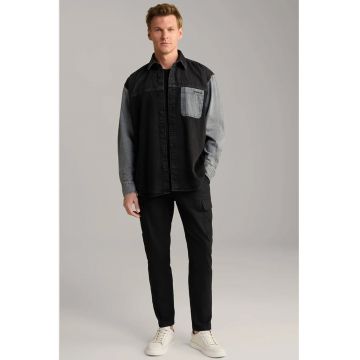 Pantaloni drepti cargo cu buzunare laterale