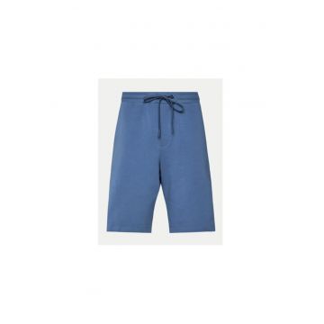 Pantaloni scurti barbati -  303703455 - Bumbac - Albastru