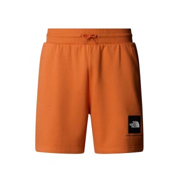Pantaloni scurti cu snur si logo