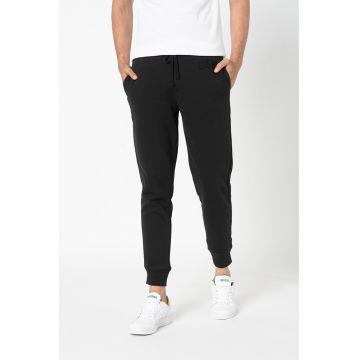 Pantaloni sport conici cu buzunare oblice
