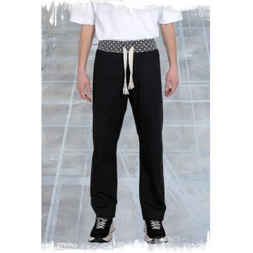 Pantaloni tip cargo cu snur supradimensionat