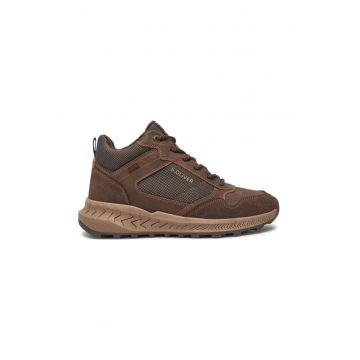 Pantofi barbati -  25565 - Piele ecologica - Maro