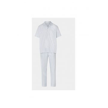 Pijama barbati -  303703417 - Bumbac - XL INTL - Alb