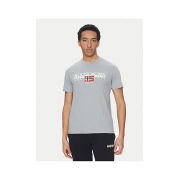 Tricou barbati -  305101884 - Bumbac - Gri - Gri