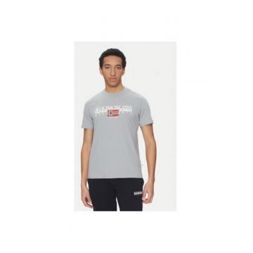 Tricou barbati -  305101884 - Bumbac - Gri