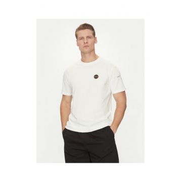 Tricou barbati -  305101990 - Bumbac - Alb - Alb