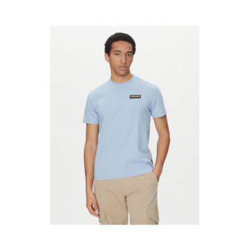 Tricou barbati -  305103116 - Bumbac - Albastru - Albastru