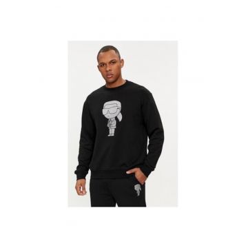 Bluza barbati -  303621100 - Bumbac - 3XL INTL - Negru