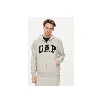 Bluza barbati -  304143656 - Bumbac - Gri