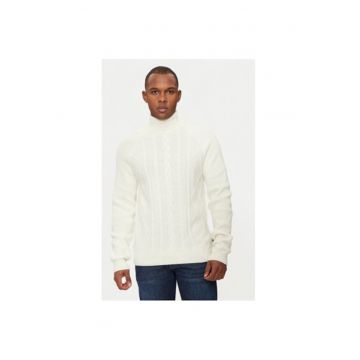Bluza barbati -  304695131 - Lana/Poliamida - Bej