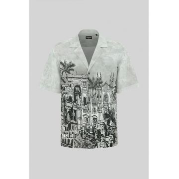 Cămașă cu mânecă scurtă și imprimeu Cămașă cu mânecă scurtă și imprimeu