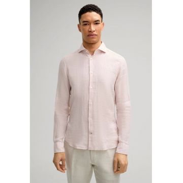 Cămașă regular fit cu mânecă lungă JP4 - Roz