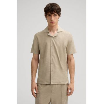 Cămașă regular fit cu mânecă scurtă - Bej