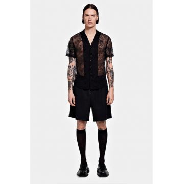 Camasa de vara - regular fit transparenta cu o croiala lejera