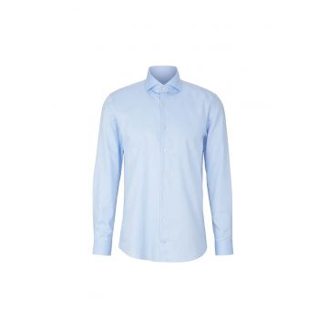Camasa slim-fit - cu maneca lunga si inchidere frontala prin nasturi