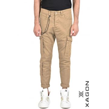 -Pantalon skinny mulați  - fermoar lateral și buzunare