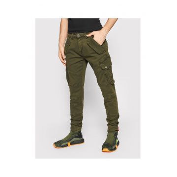 Pantaloni barbati -  207377110 - Bumbac - 165421 - Verde