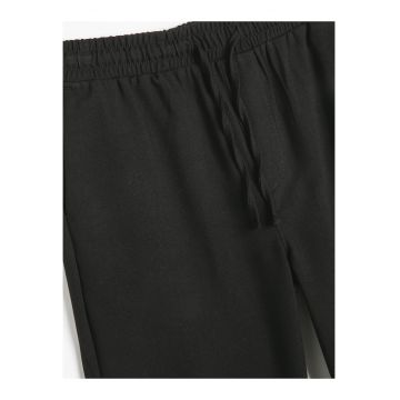 Pantaloni cu cnur si buzunare oblice