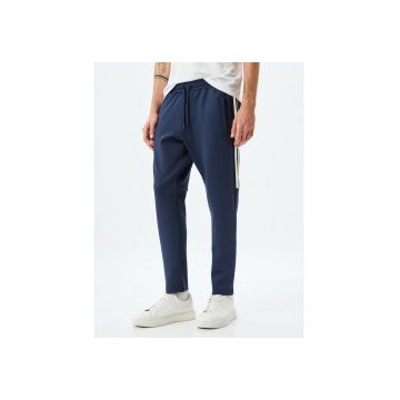 Pantaloni de trening cu talie ajustabila Scuba