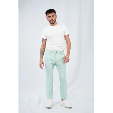 -Pantaloni drepți chino - cu buzunare laterale