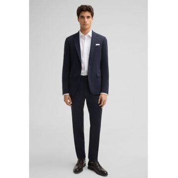 -Pantaloni regular fit cu elastic în talie JP2