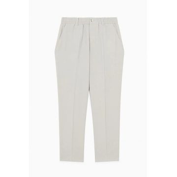 Pantaloni regular fit cu elastic in talie LH4