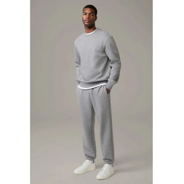 Pantaloni regular fit cu snur in talie STR1