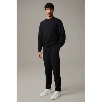 Pantaloni regular fit cu snur in talie