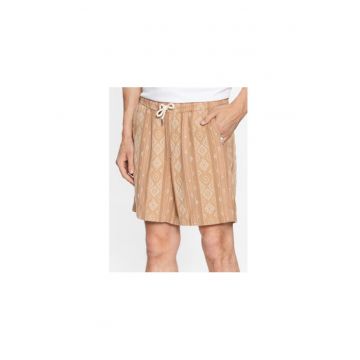 Pantaloni scurti barbati -  301884019 - Bumbac - Bej