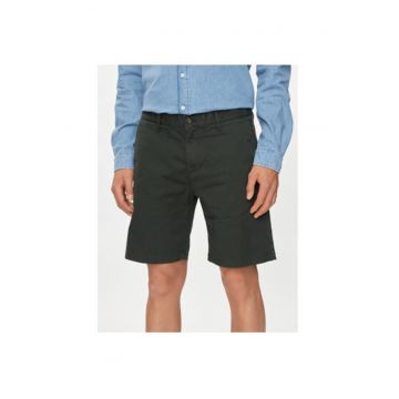 Pantaloni scurti barbati -  303612474 - Bumbac - Verde