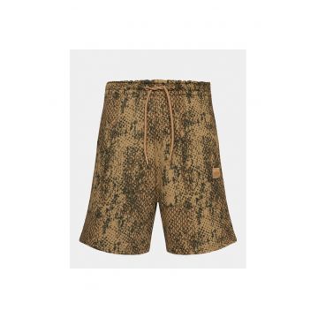 Pantaloni scurti barbati -  303861926 - Bumbac/Poliester - Maro