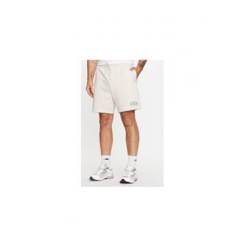 Pantaloni scurti barbati -  304508875 - Bumbac/Poliester - Bej