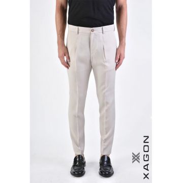 Pantaloni skinny cu buzunare laterale