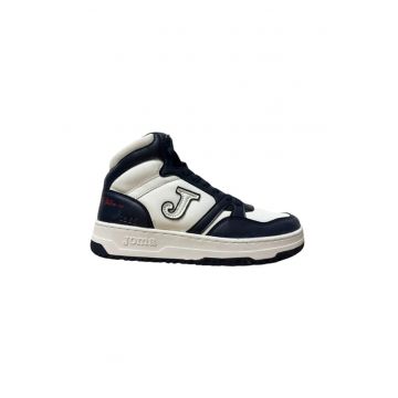 Pantofi sport barbati Platea CPLAMW2403 -  Alb-Bleumarin