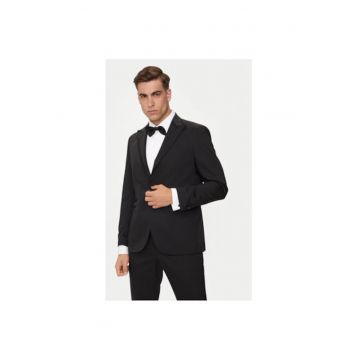 Sacou barbati -  304133909 - Lana/Poliester - Negru