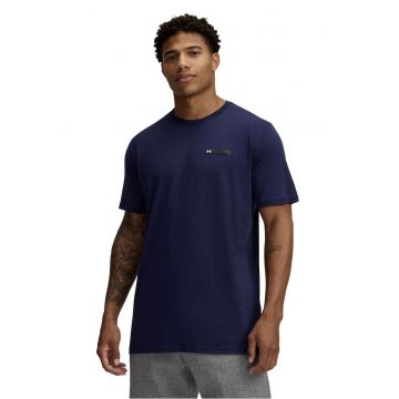 Tricou  M Lc Strip Logo Ss 1390203410 Barbati Bleumarin - Albastru